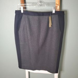 NWT J Crew wool pencil skirt 8